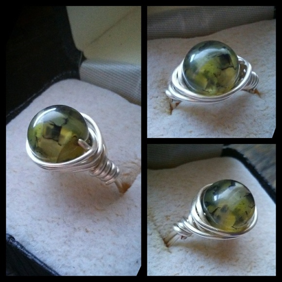 Magic Potion Jewelry - 💚Dragon Agate Stone Ring💚